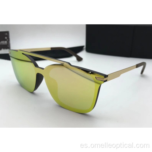 Accesorios de moda de gafas de sol clásicas polarizadas coloridas